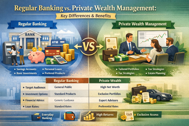 Private Wealth vs Regular Banking: Unlocking Exclusive Financial Benefits